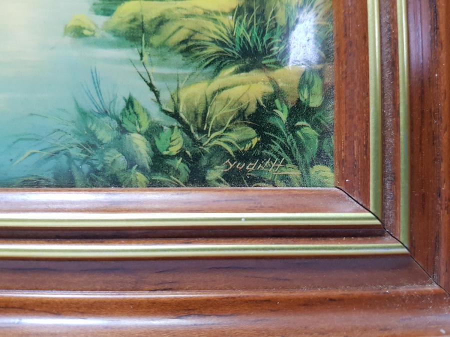 FRANSIZ SANATÇI İMZALI ANTİKA BAKIR ÜZERİ EL BOYAMA RESİM