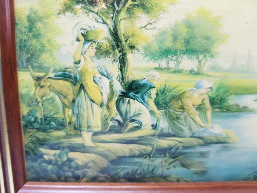 FRANSIZ SANATÇI İMZALI ANTİKA BAKIR ÜZERİ EL BOYAMA RESİM