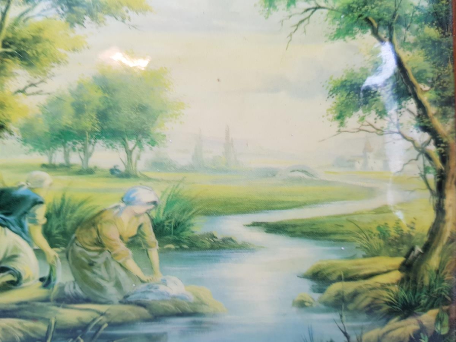 FRANSIZ SANATÇI İMZALI ANTİKA BAKIR ÜZERİ EL BOYAMA RESİM