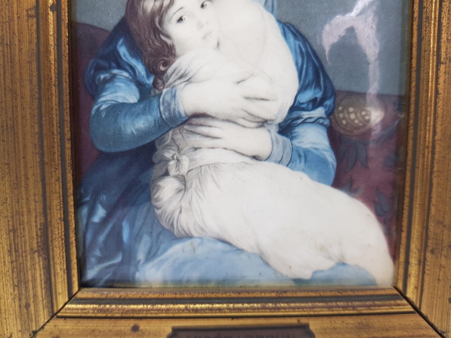 FRANSIZ SANATÇI İMZALI ANTİKA BAKIR ÜZERİ EL BOYAMA RESİM