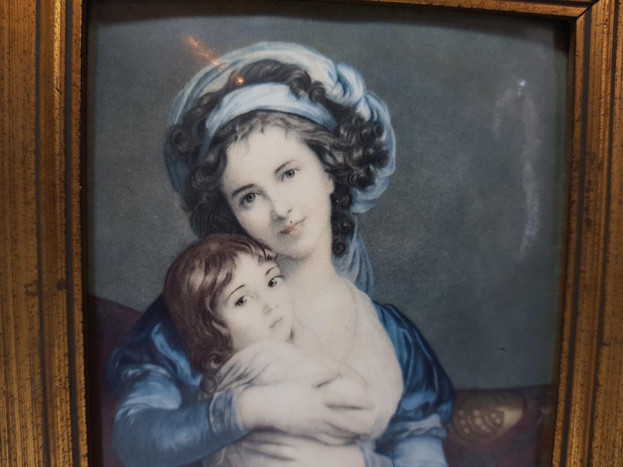 FRANSIZ SANATÇI İMZALI ANTİKA BAKIR ÜZERİ EL BOYAMA RESİM