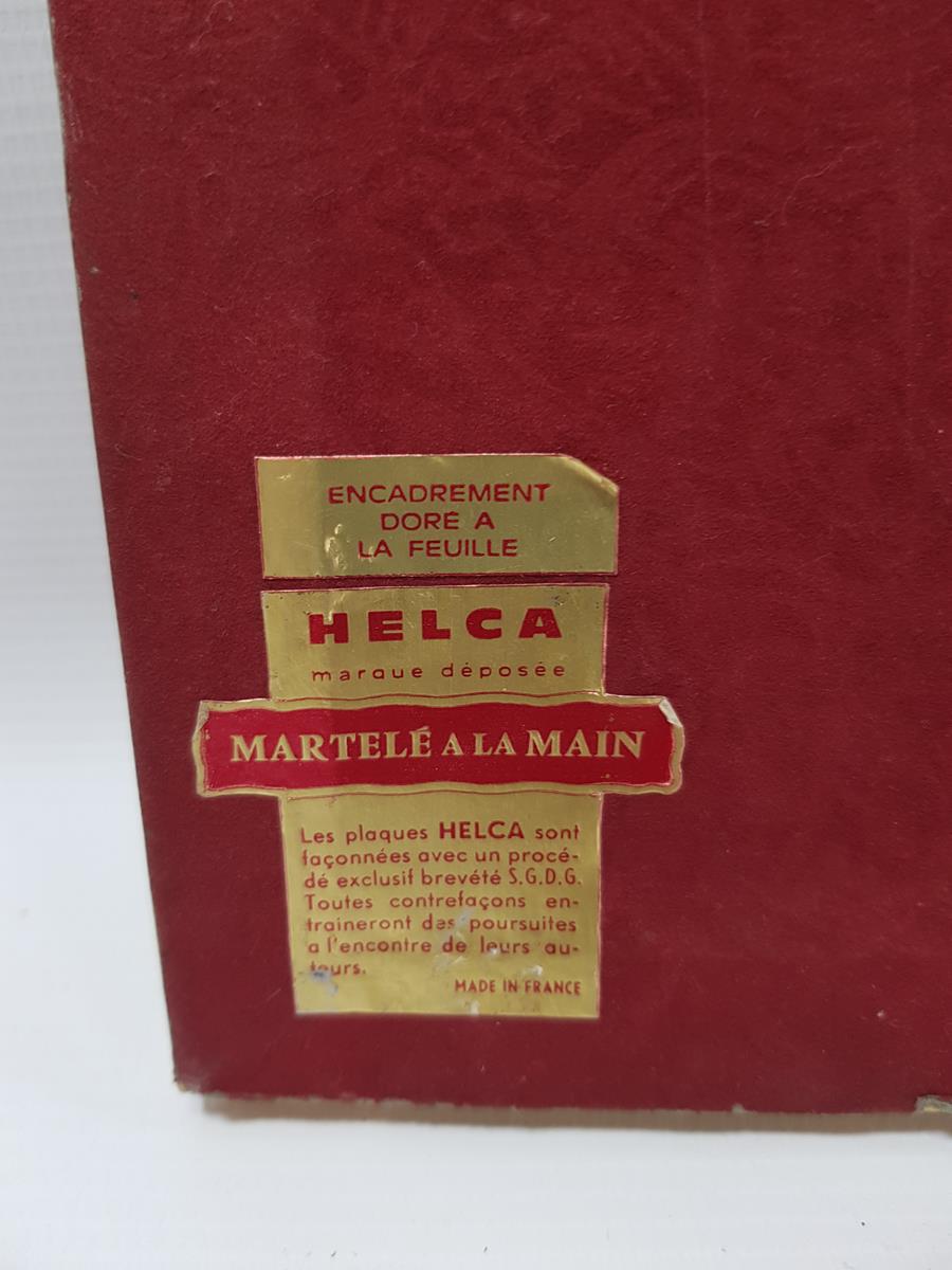 FRANSIZ SANATÇI İMZALI ANTİKA BAKIR ÜZERİ EL BOYAMA RESİM
