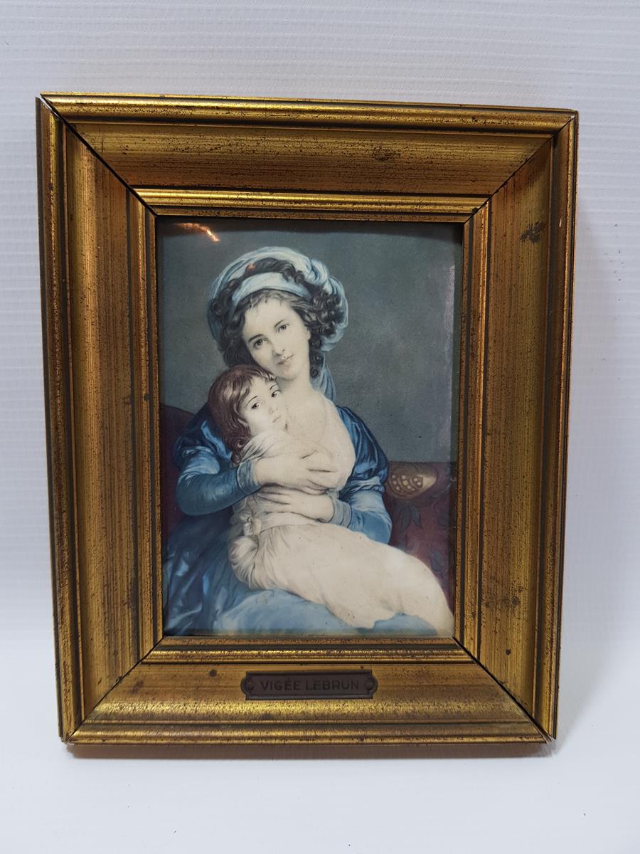 FRANSIZ SANATÇI İMZALI ANTİKA BAKIR ÜZERİ EL BOYAMA RESİM