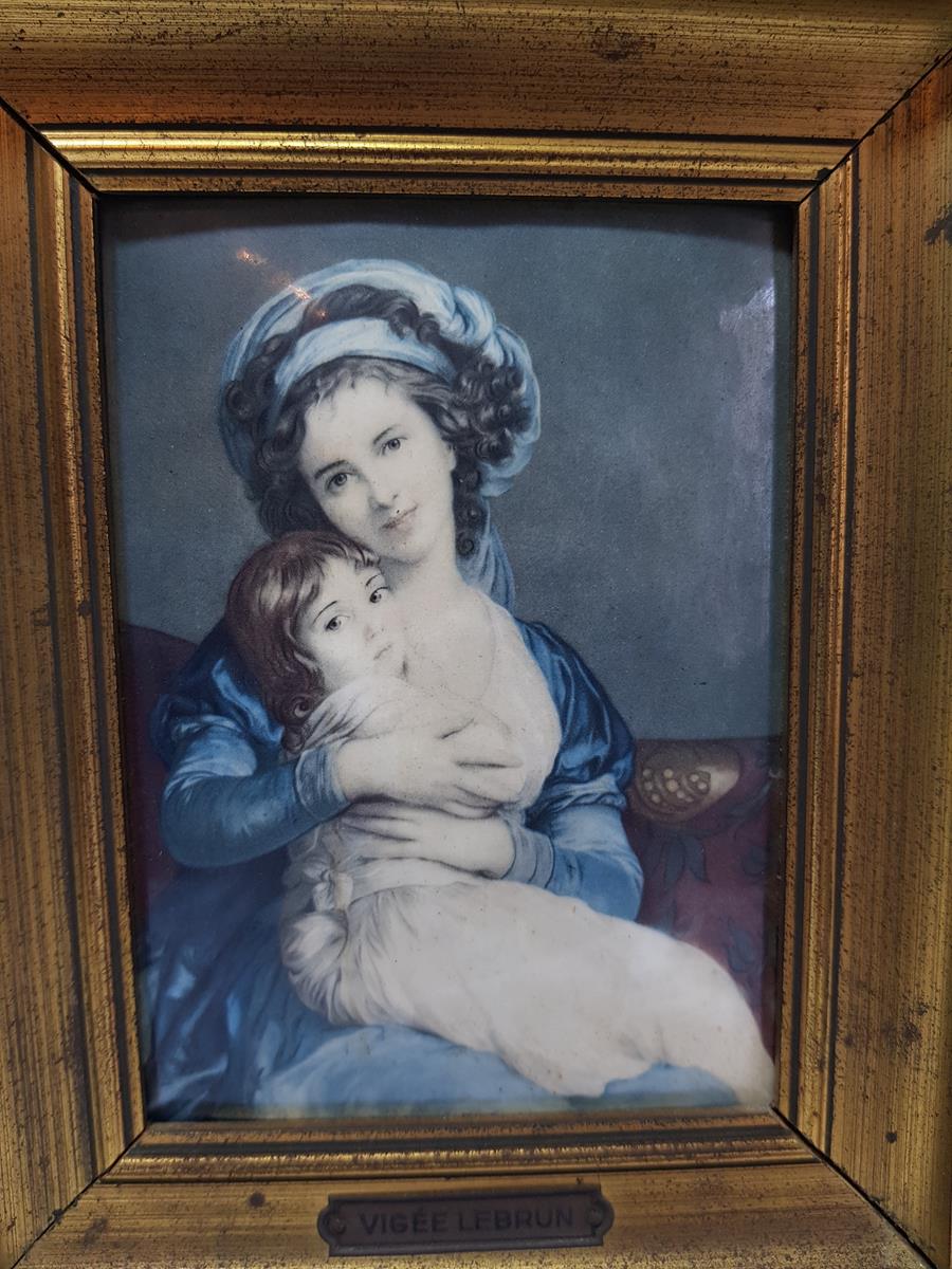 FRANSIZ SANATÇI İMZALI ANTİKA BAKIR ÜZERİ EL BOYAMA RESİM