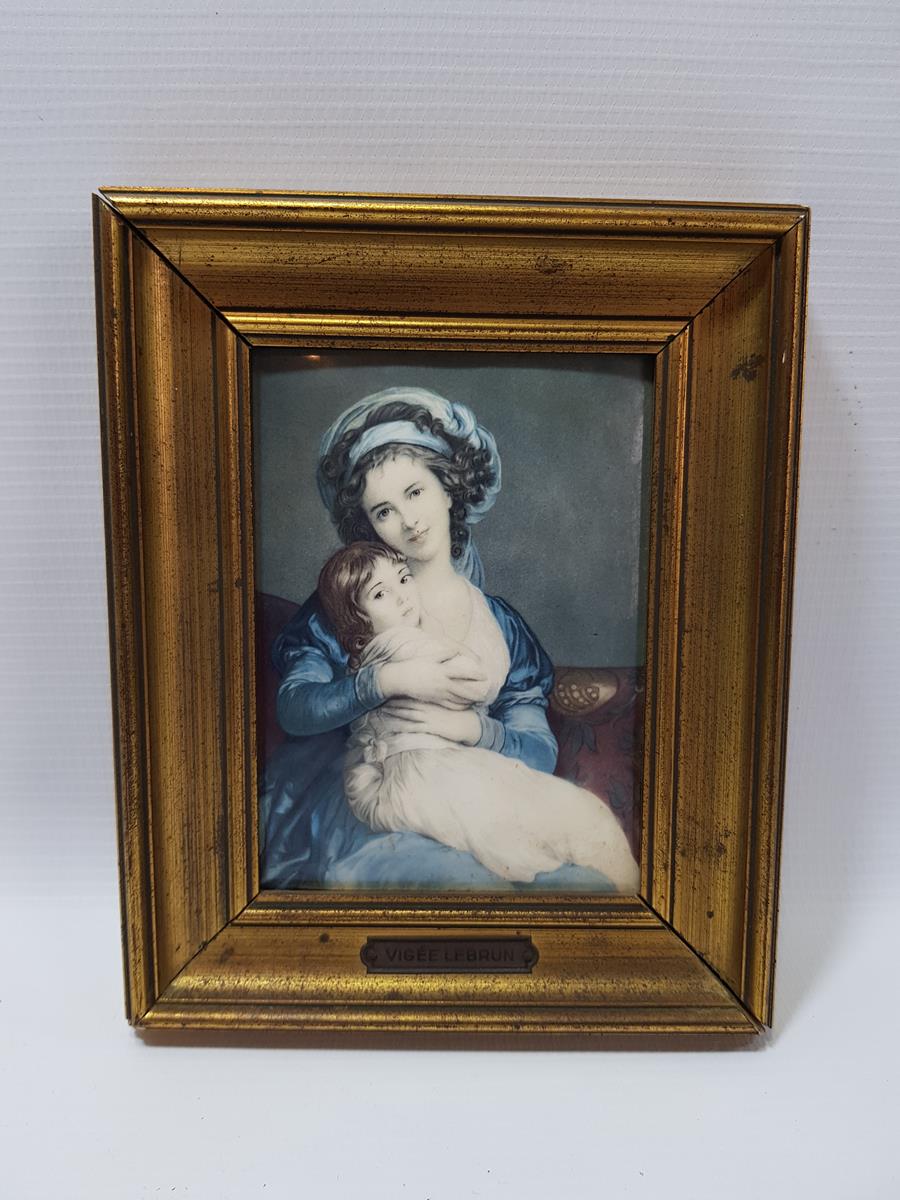 FRANSIZ SANATÇI İMZALI ANTİKA BAKIR ÜZERİ EL BOYAMA RESİM