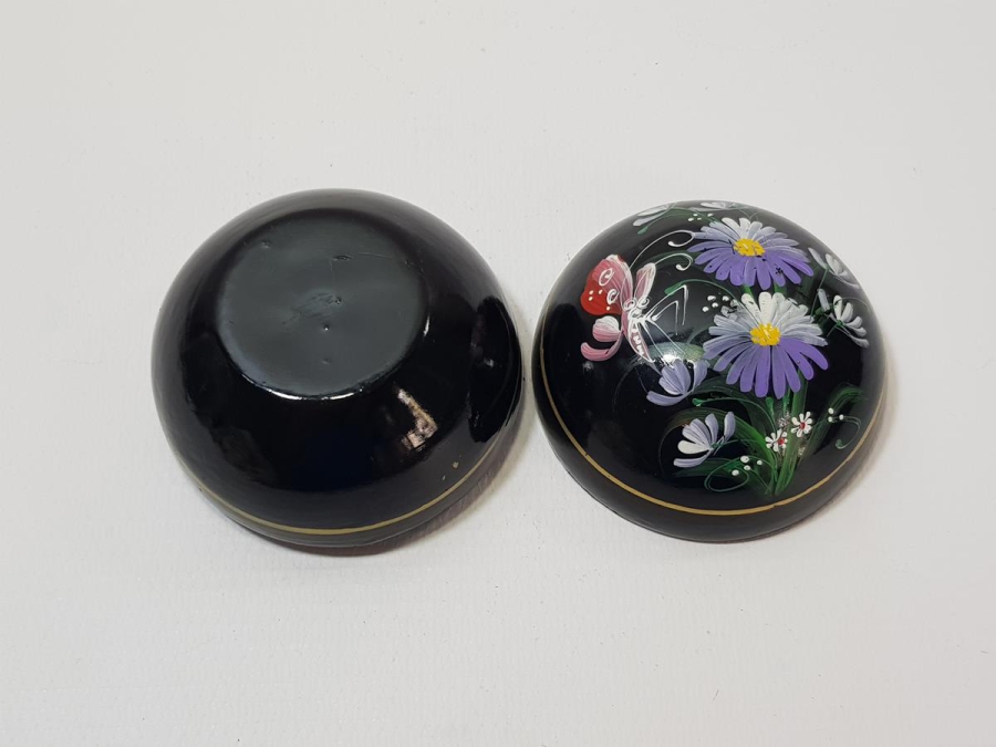 ANTİKA PAPİER MACHE KUTU