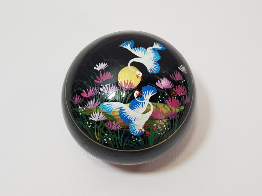 ANTİKA PAPİER MACHE KUTU