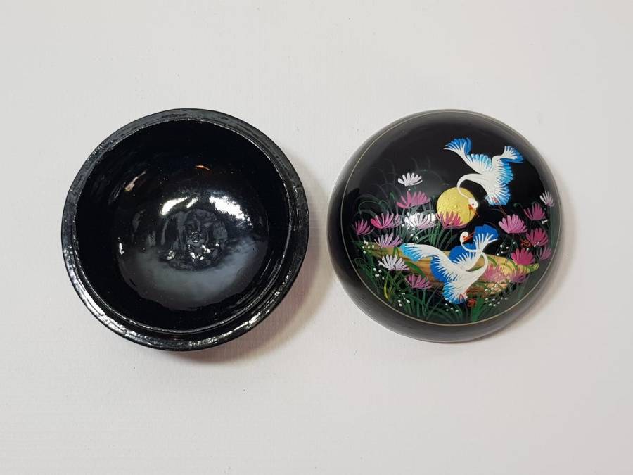 ANTİKA PAPİER MACHE KUTU