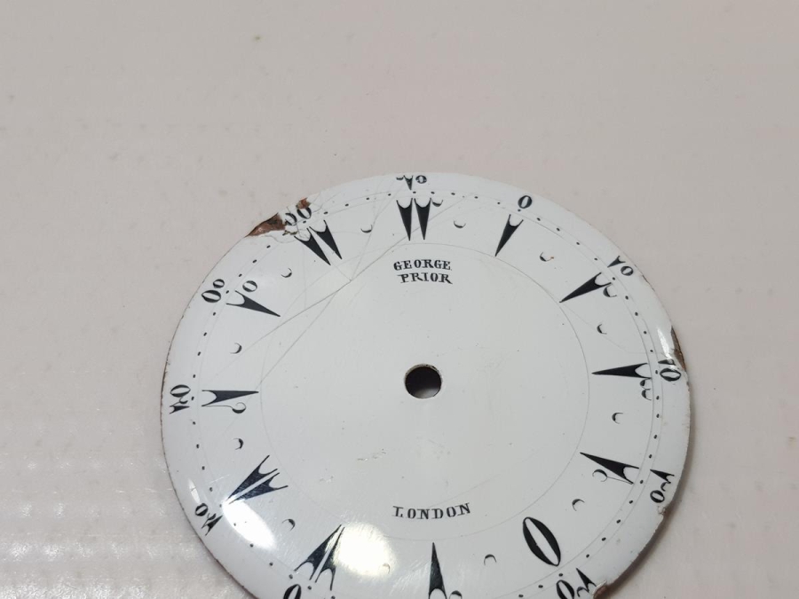 OSMANLICA GEORGE PRIOR SAAT KADRANI