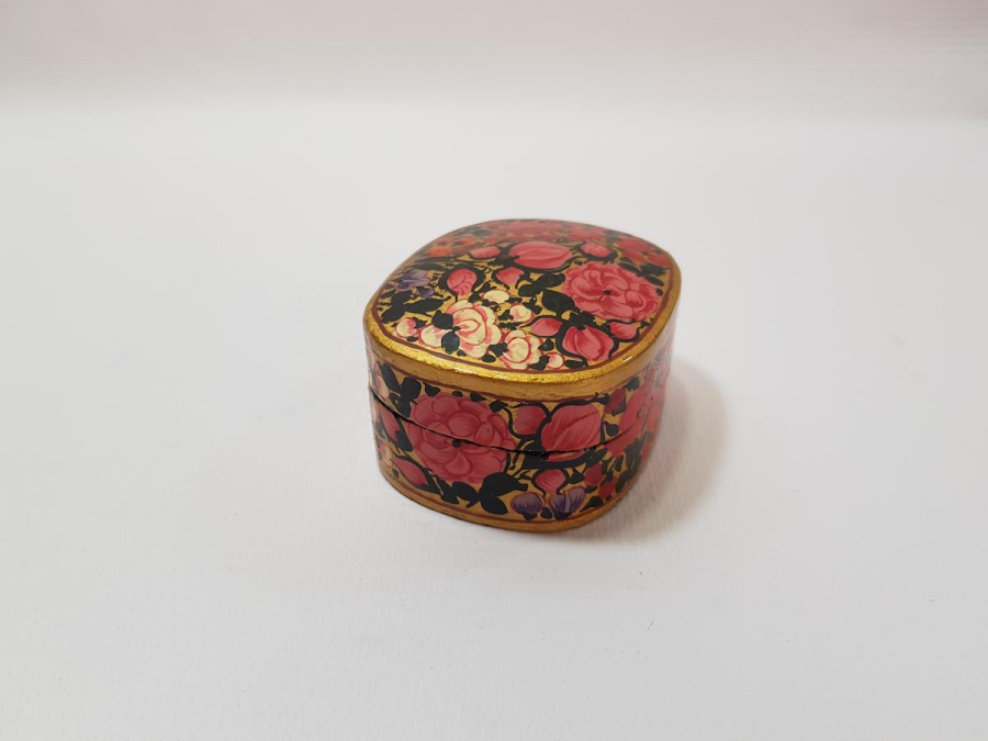 ANTİKA PAPİER MACHE KUTU