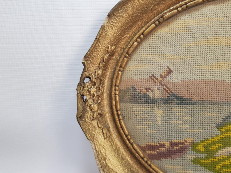 ANTİKA GOBLEN TEPSİ