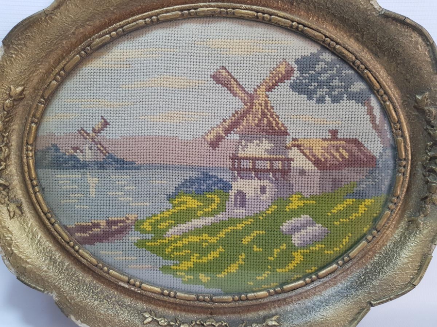 ANTİKA GOBLEN TEPSİ