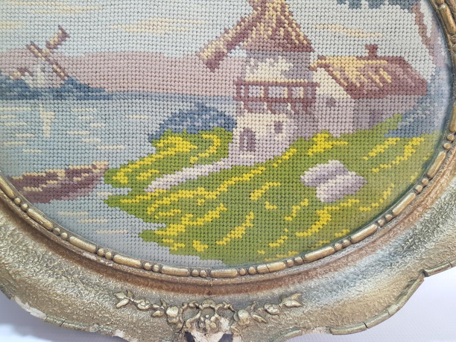 ANTİKA GOBLEN TEPSİ