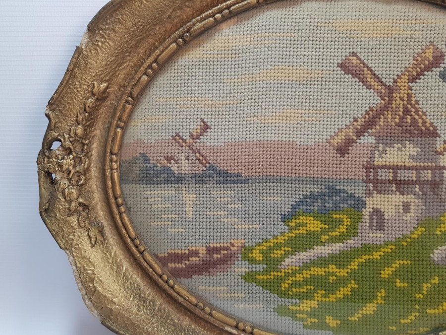 ANTİKA GOBLEN TEPSİ