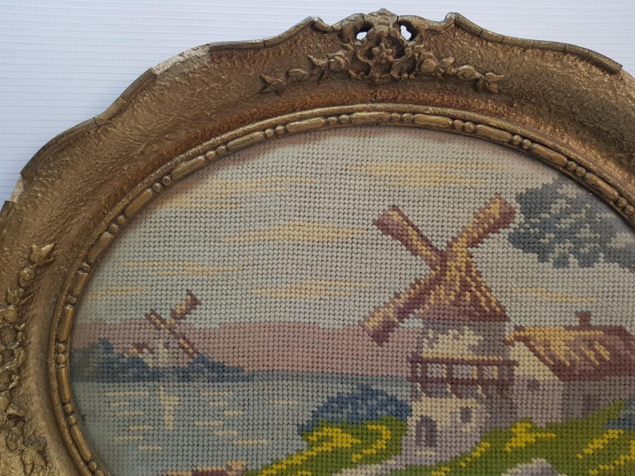 ANTİKA GOBLEN TEPSİ