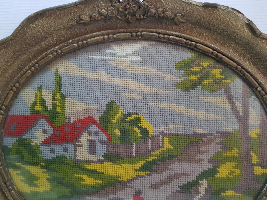 ANTİKA GOBLEN TEPSİ