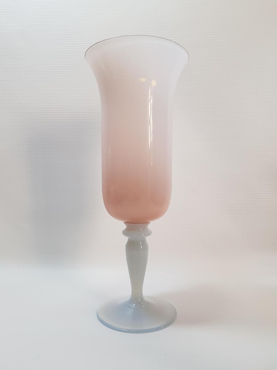 OSMANLI DÖNEMİ PEMBE OPAL VAZO