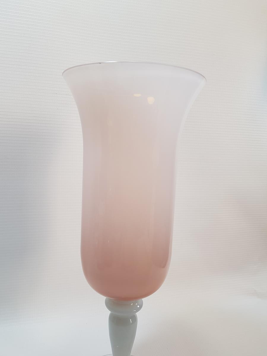 OSMANLI DÖNEMİ PEMBE OPAL VAZO