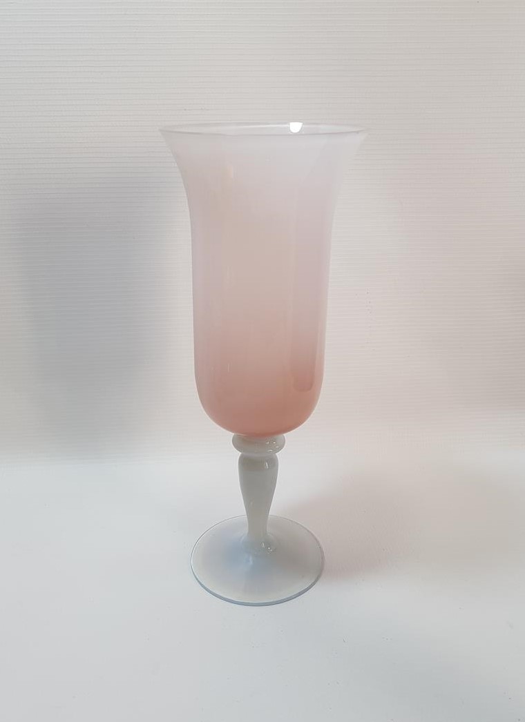 OSMANLI DÖNEMİ PEMBE OPAL VAZO