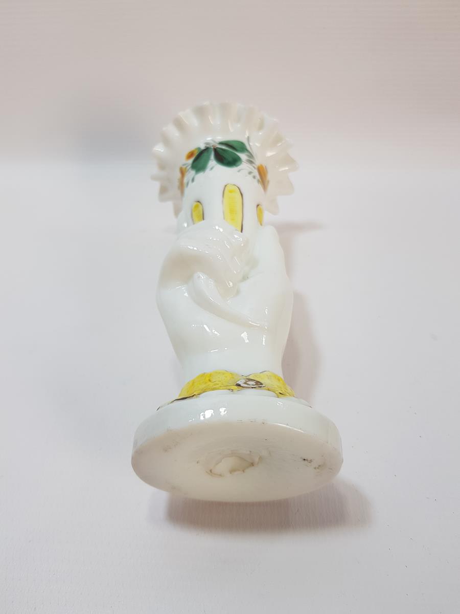 OSMANLI DÖNEMİ HANIMELİ FORMLU OPAL VAZO