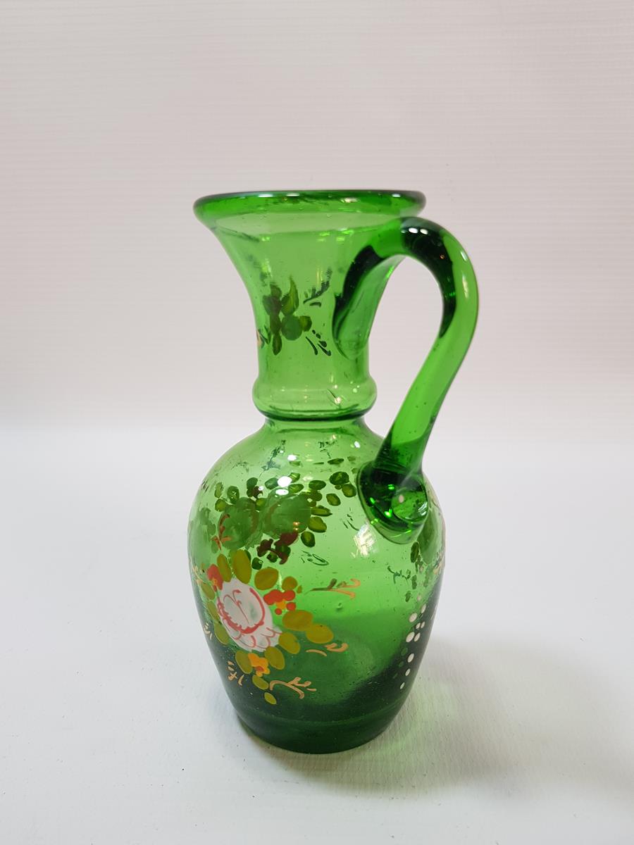 OSMANLI DÖNEMİ EL BOYAMA RAKI KARAFI