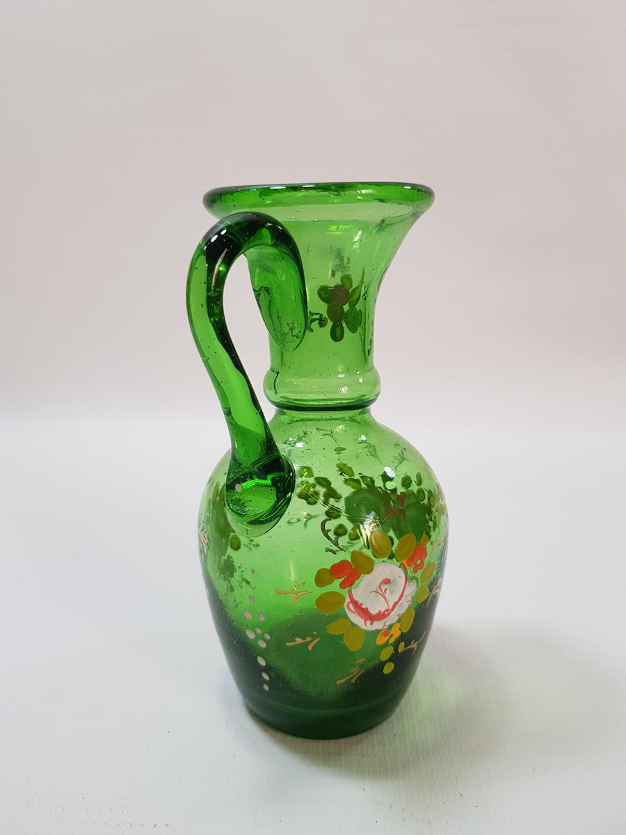 OSMANLI DÖNEMİ EL BOYAMA RAKI KARAFI