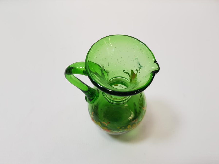 OSMANLI DÖNEMİ EL BOYAMA RAKI KARAFI