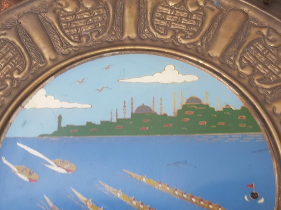 1970 İSTANBUL KÜREK YARIŞI İKİNCİLİĞİ MİNELİ BAKIR TEPSİ