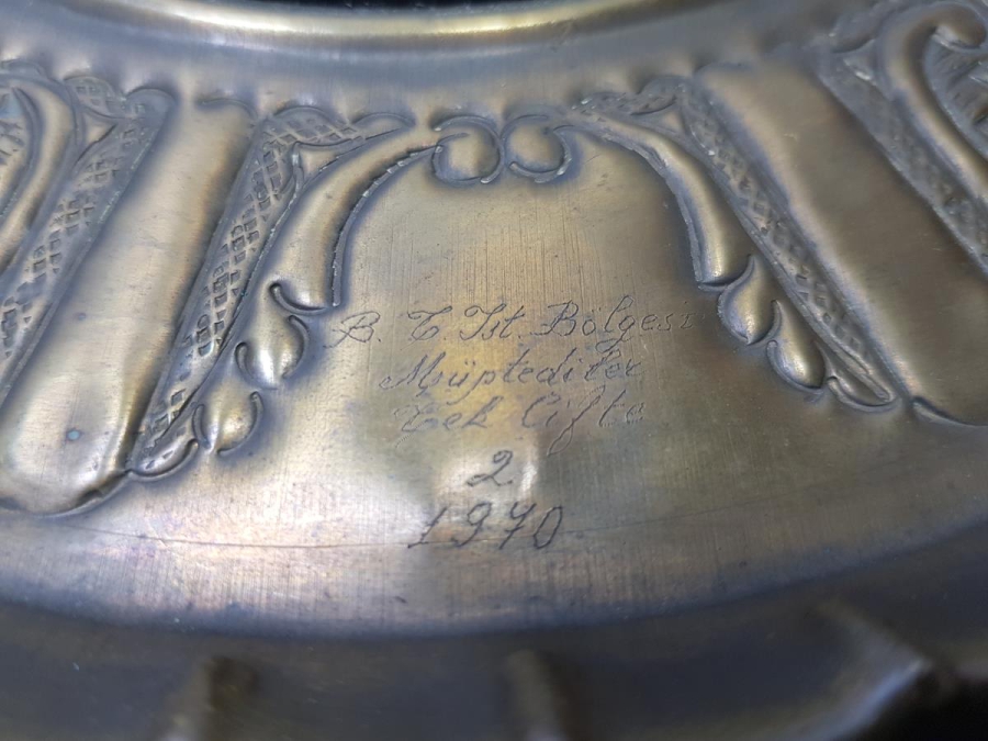 1970 İSTANBUL KÜREK YARIŞI İKİNCİLİĞİ MİNELİ BAKIR TEPSİ