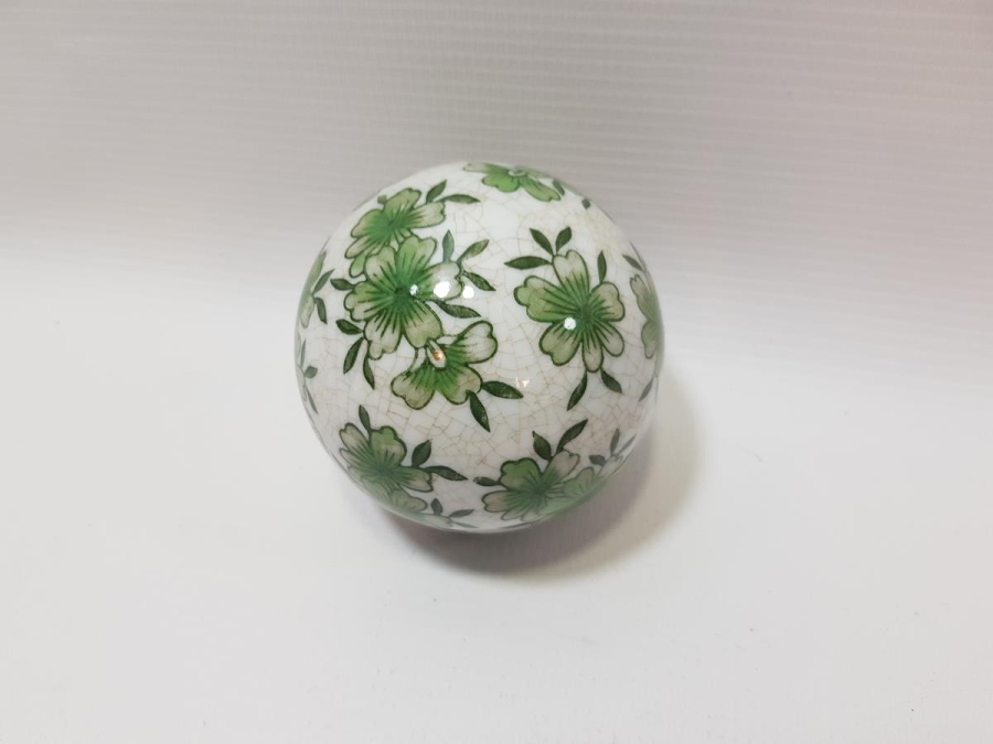 ANTİKA EL BOYAMA PORSELEN SÜS TOPU