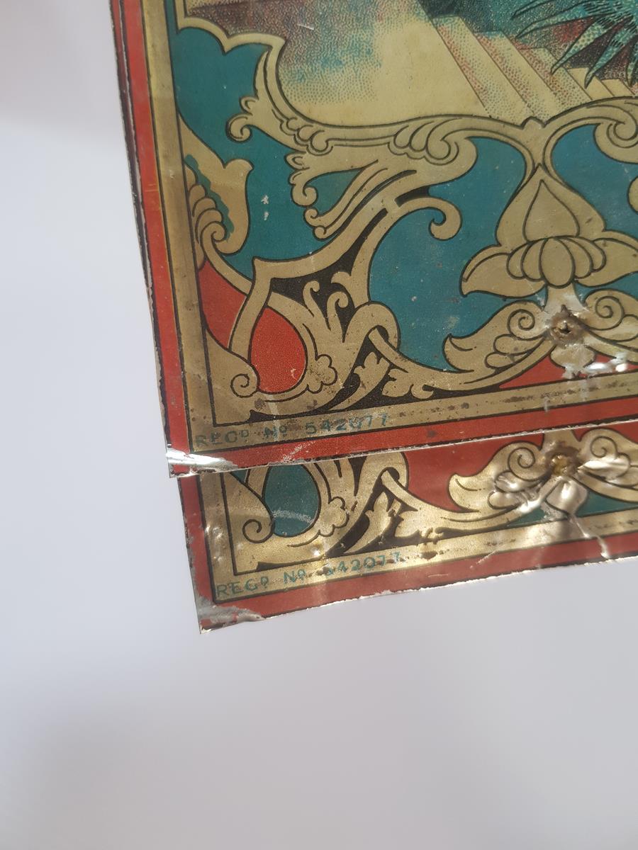 OSMANLI TUĞRALI BİR ÇİFT SANDIK SÜSÜ