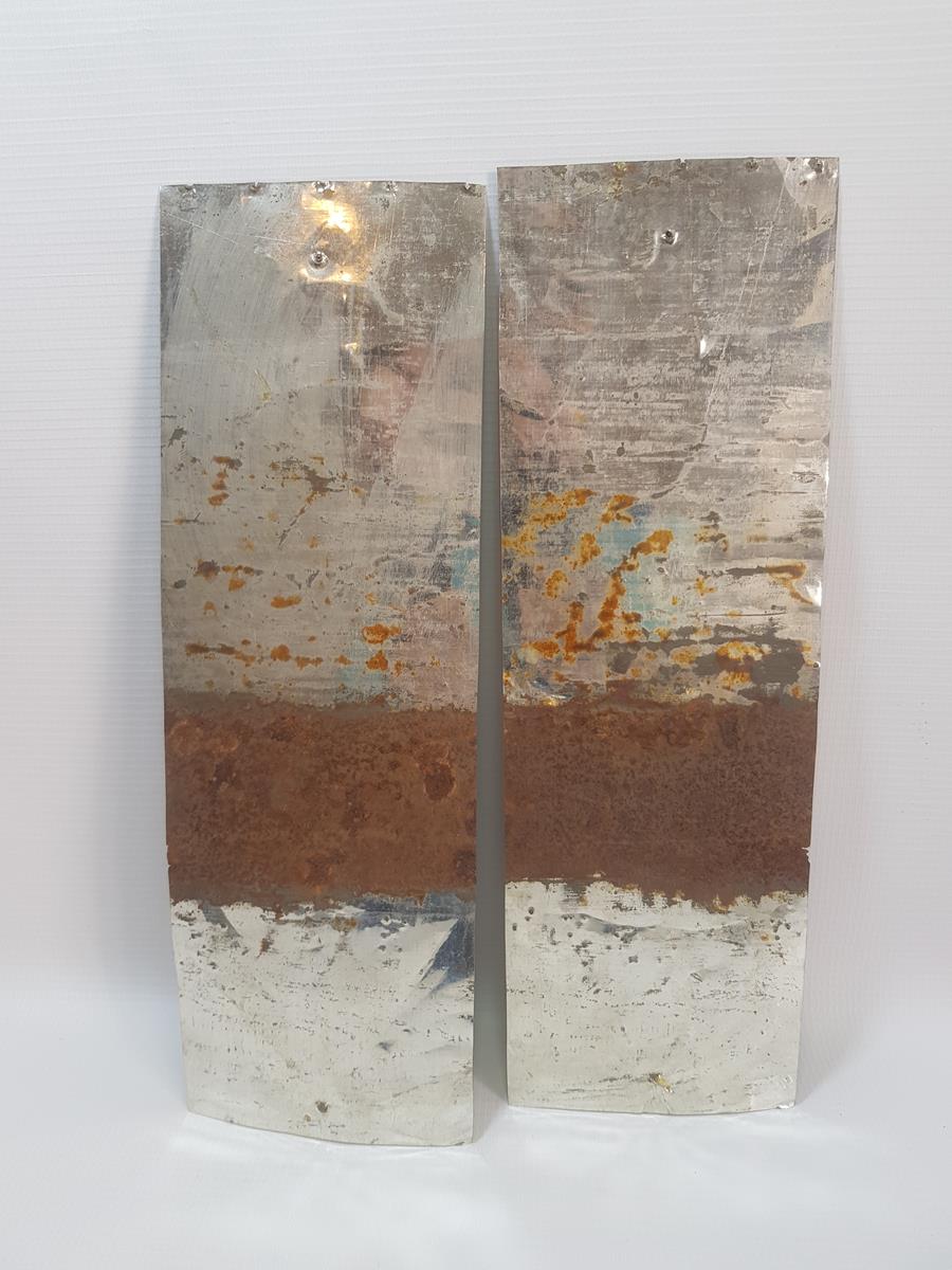 OSMANLI TUĞRALI BİR ÇİFT SANDIK SÜSÜ