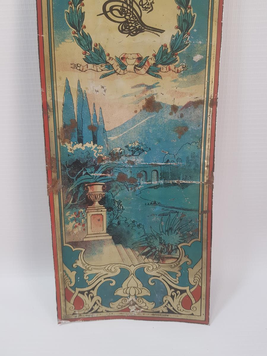 OSMANLI TUĞRALI BİR ÇİFT SANDIK SÜSÜ