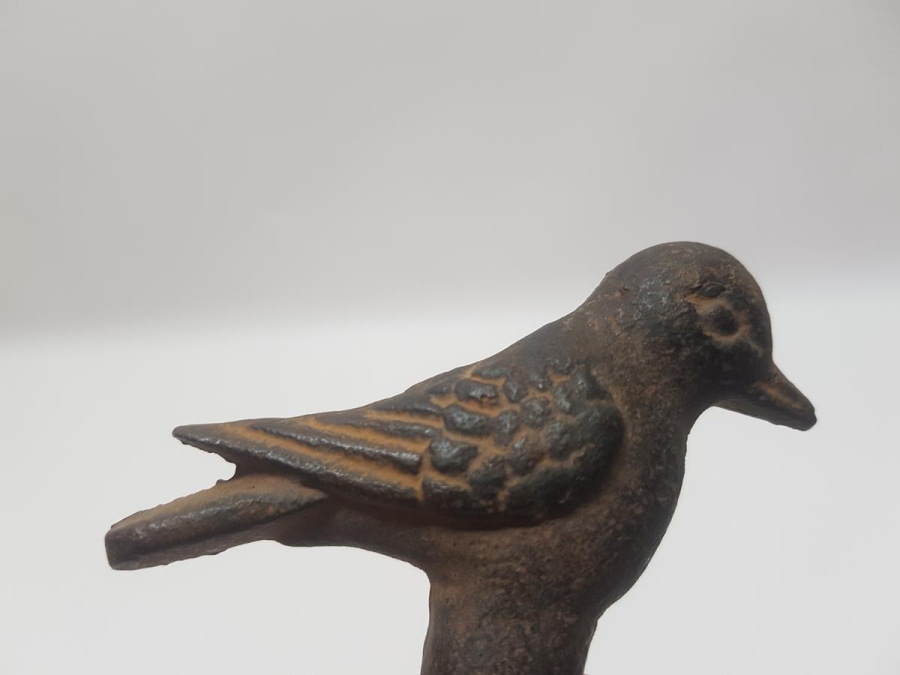 ANTİKA KUŞ FORMLU BASTON SAPI