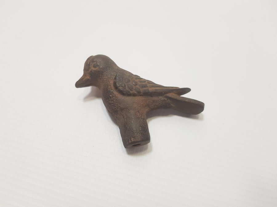 ANTİKA KUŞ FORMLU BASTON SAPI