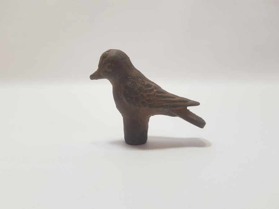 ANTİKA KUŞ FORMLU BASTON SAPI