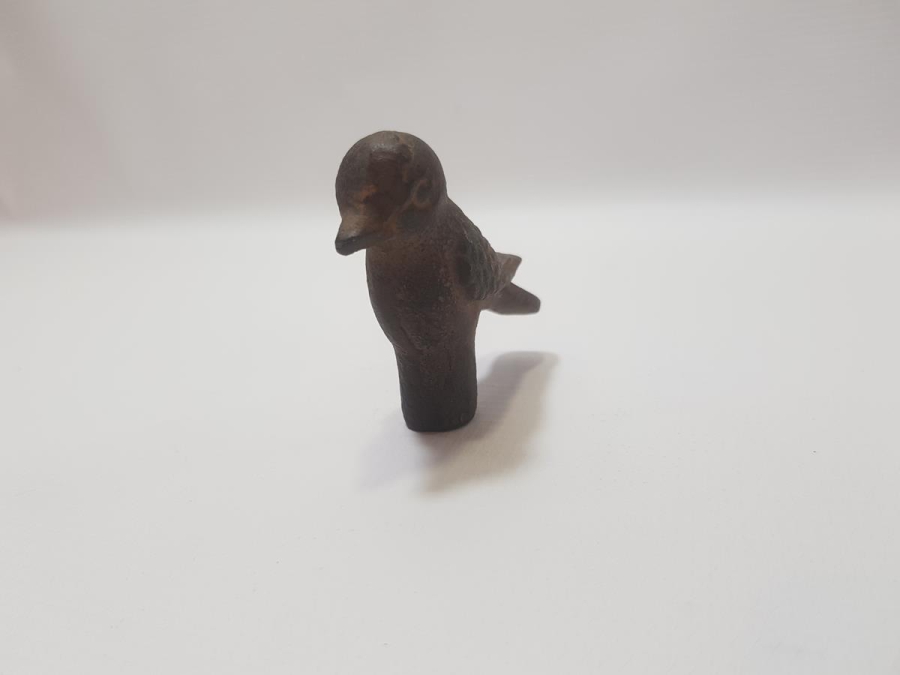 ANTİKA KUŞ FORMLU BASTON SAPI