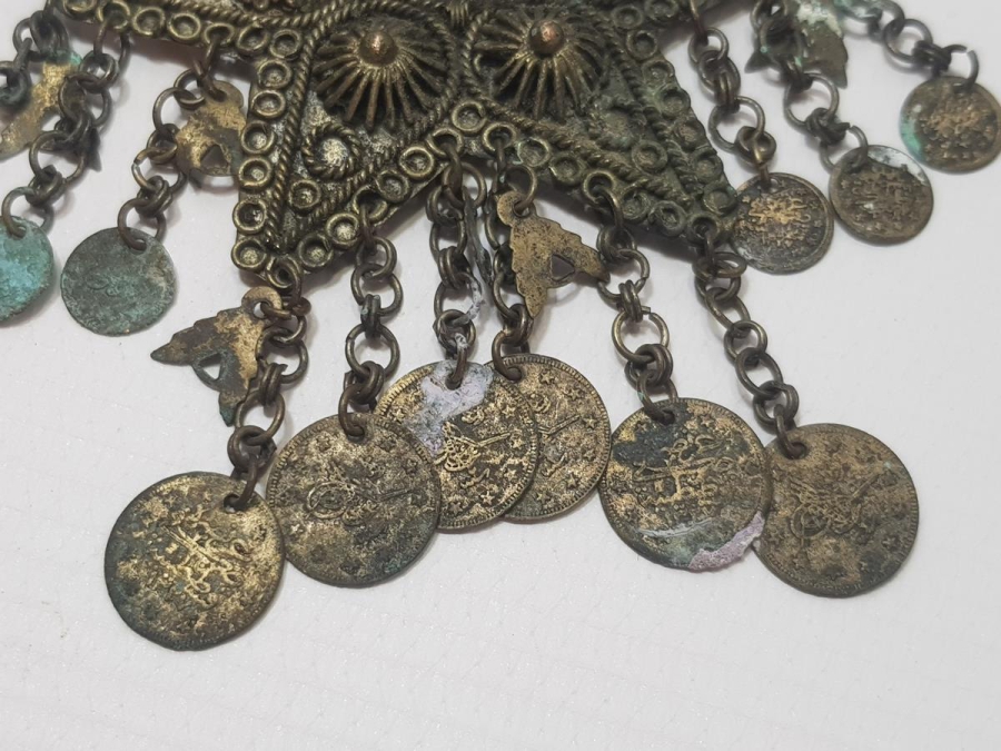 OSMANLI DÖNEMİ YILDIZ FORMLU FES SÜSÜ