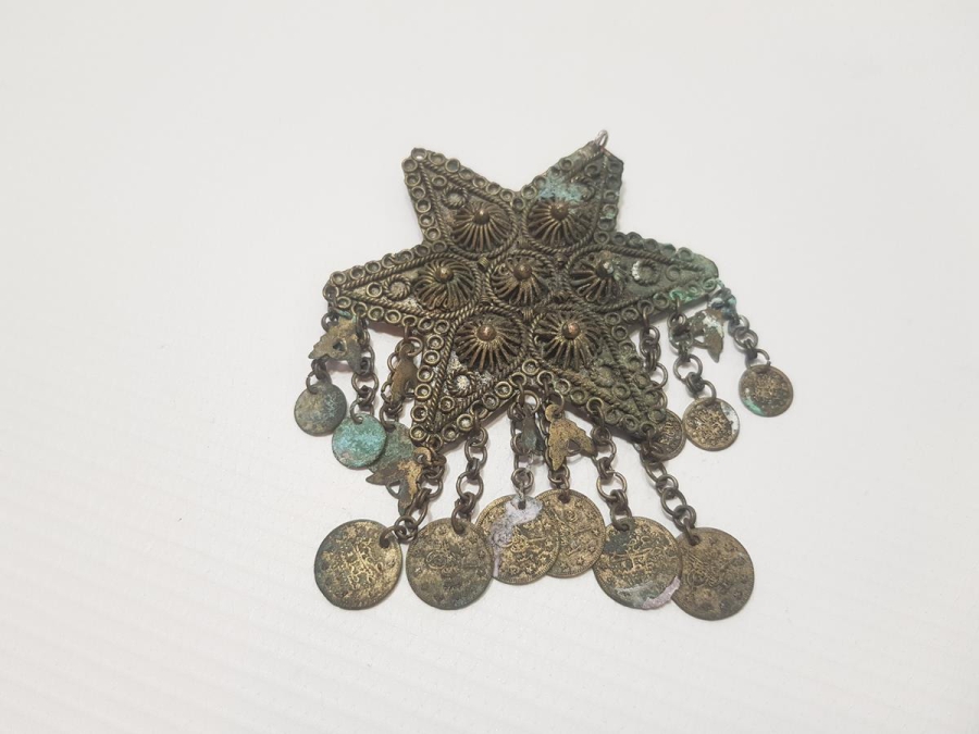 OSMANLI DÖNEMİ YILDIZ FORMLU FES SÜSÜ