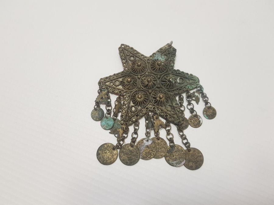 OSMANLI DÖNEMİ YILDIZ FORMLU FES SÜSÜ