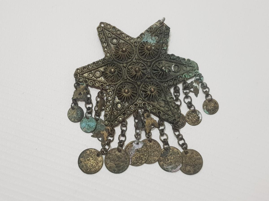 OSMANLI DÖNEMİ YILDIZ FORMLU FES SÜSÜ