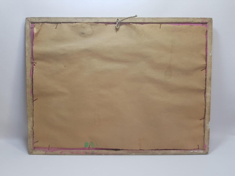 ANTİKA CAM ALTI KABE TABLOSU