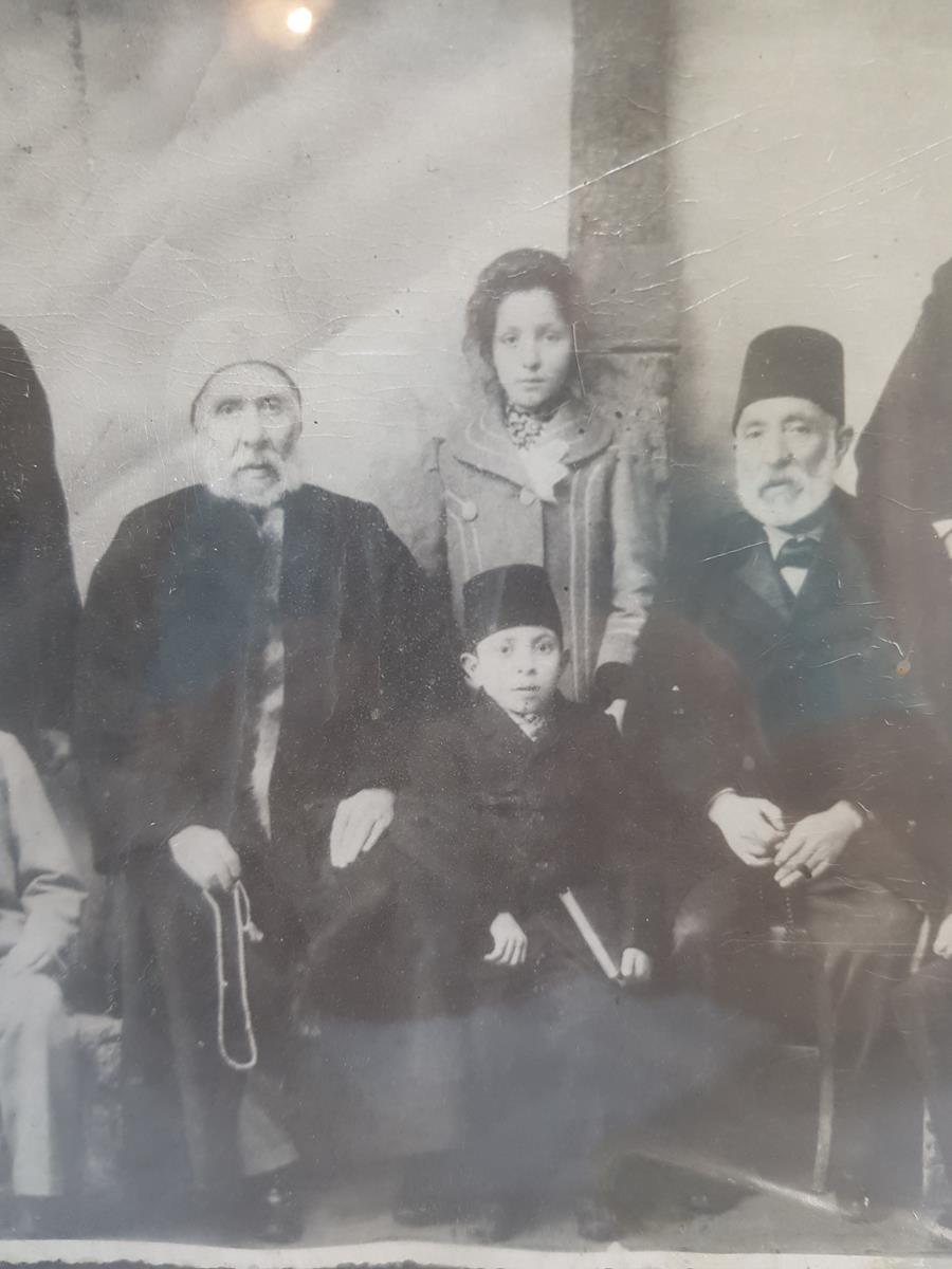 OSMANLI SUBAY VE AİLESİ FOTOĞRAFI