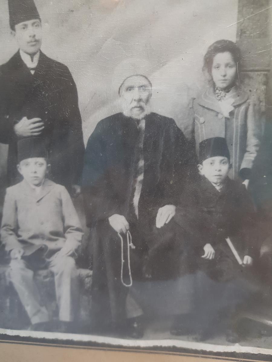 OSMANLI SUBAY VE AİLESİ FOTOĞRAFI