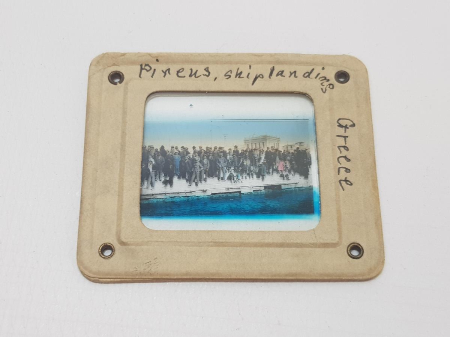 1. DÜNYA SAVAŞI DÖNEMİ YUNANİSTAN 2 ADET CAM FOTOĞRAF NEGATİFİ