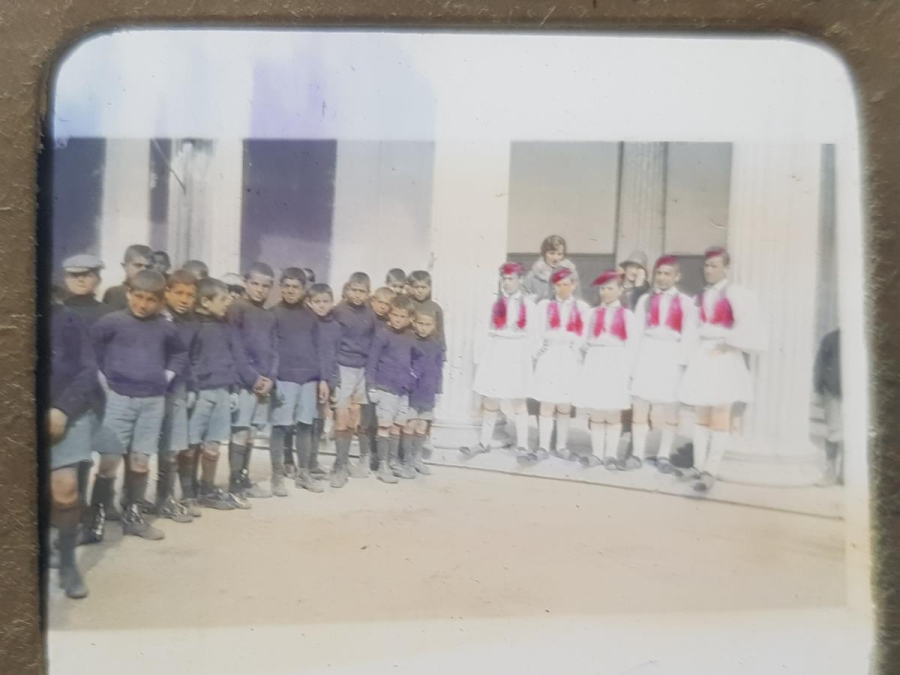 1. DÜNYA SAVAŞI DÖNEMİ YUNANİSTAN 2 ADET CAM FOTOĞRAF NEGATİFİ