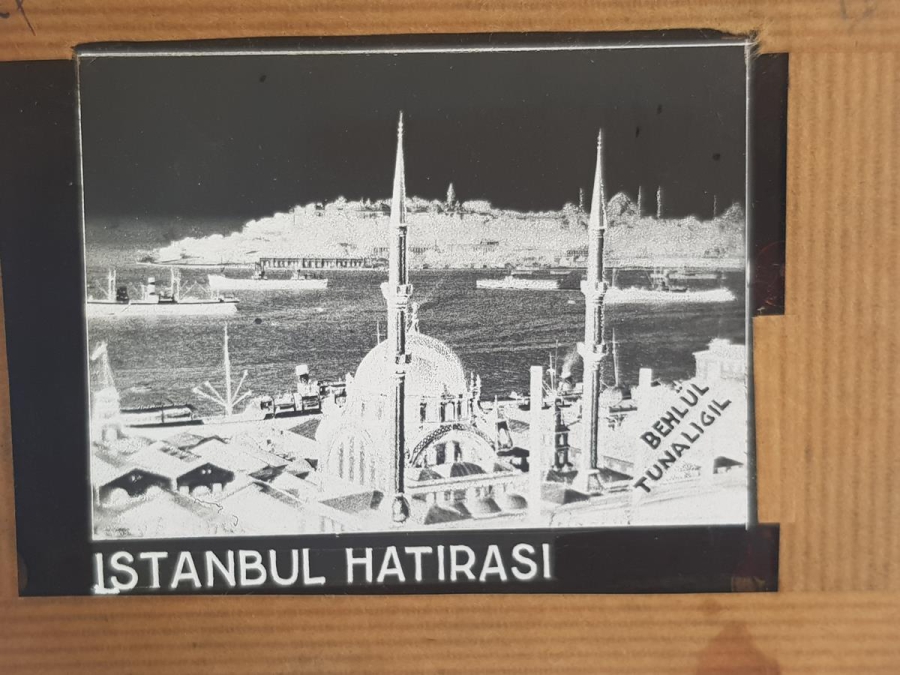 İSTANBUL HATIRASI CAM FOTOĞRAF NEGATİFİ