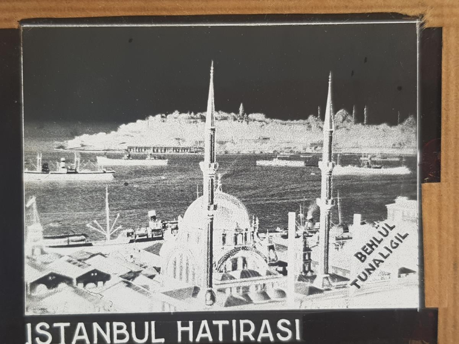 İSTANBUL HATIRASI CAM FOTOĞRAF NEGATİFİ