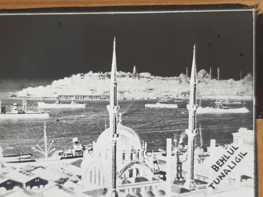 İSTANBUL HATIRASI CAM FOTOĞRAF NEGATİFİ