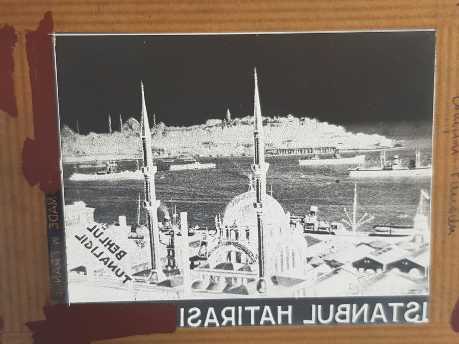 İSTANBUL HATIRASI CAM FOTOĞRAF NEGATİFİ